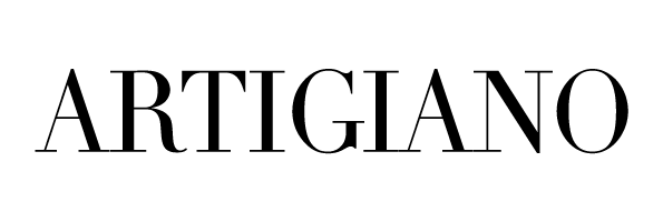 Artigiano logo. Artigiano is a Plasloc client.