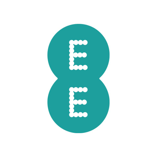 Teal logo with two overlapping circles, each containing a white, dotted capital letter 