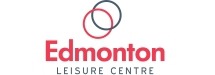 Edmonton Leisure Centre logo with two overlapping rings above the words 