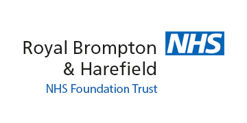 Royal Brompton & Harefield NHS Foundation Trust logo, with 