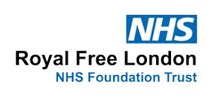 Royal Free London NHS Foundation Trust logo with 