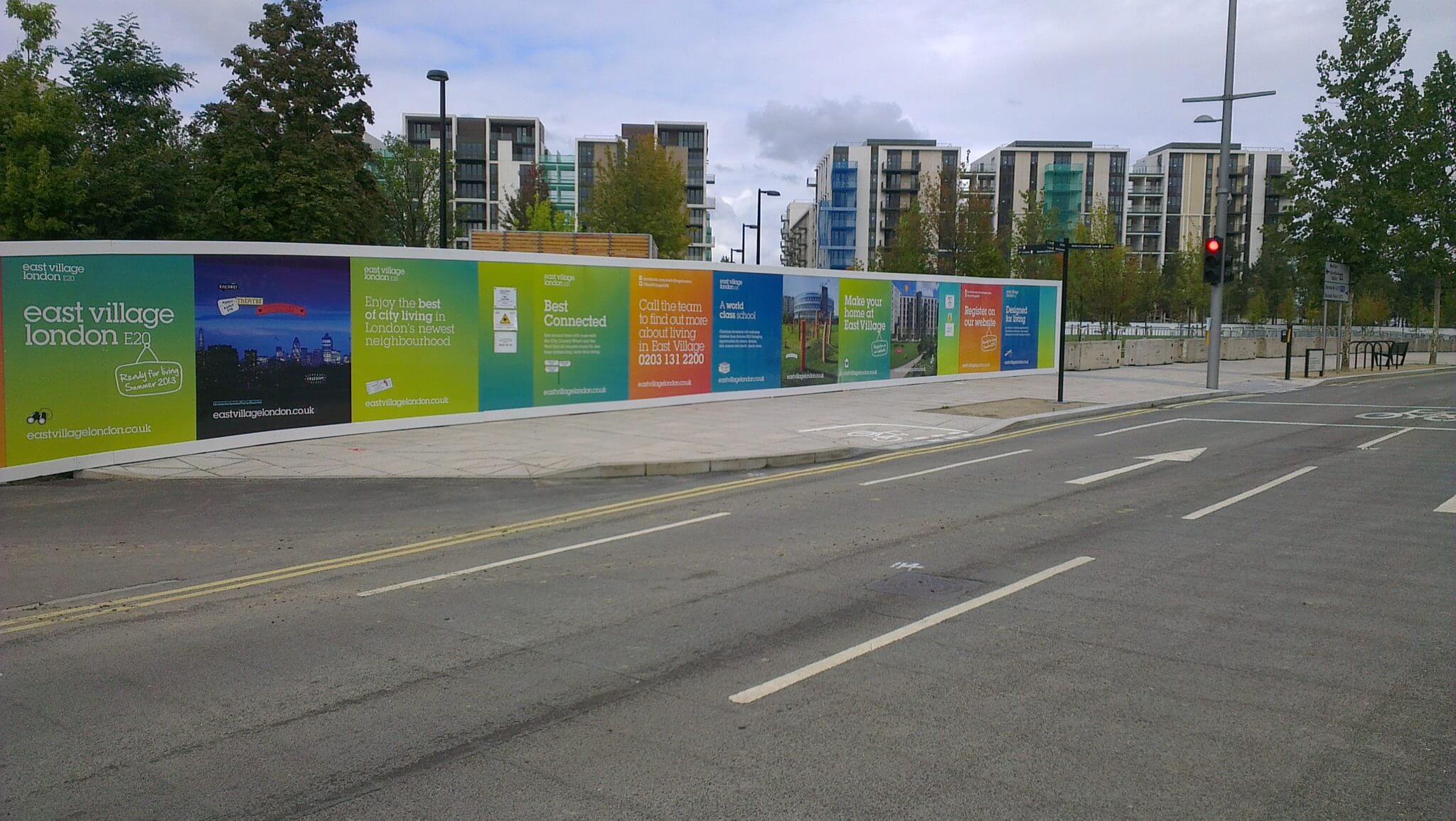 Olympic Village - External Hoarding